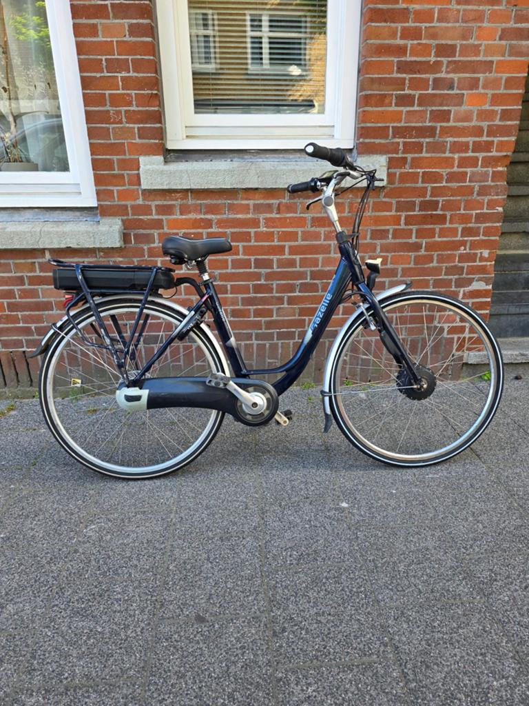 Gazelle orange c7 elektrische damesfiets 28 inch with 7 gear, 47 tot 51 cm, Ophalen, Zo goed als nieuw, Gazelle