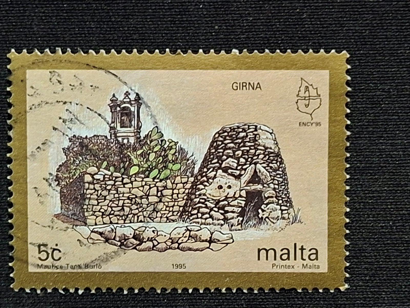 Malta, Ophalen of Verzenden, Malta, Gestempeld