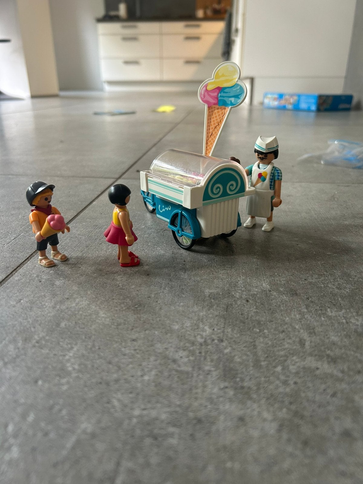 Playmobil ijscoman, Ophalen of Verzenden, Zo goed als nieuw