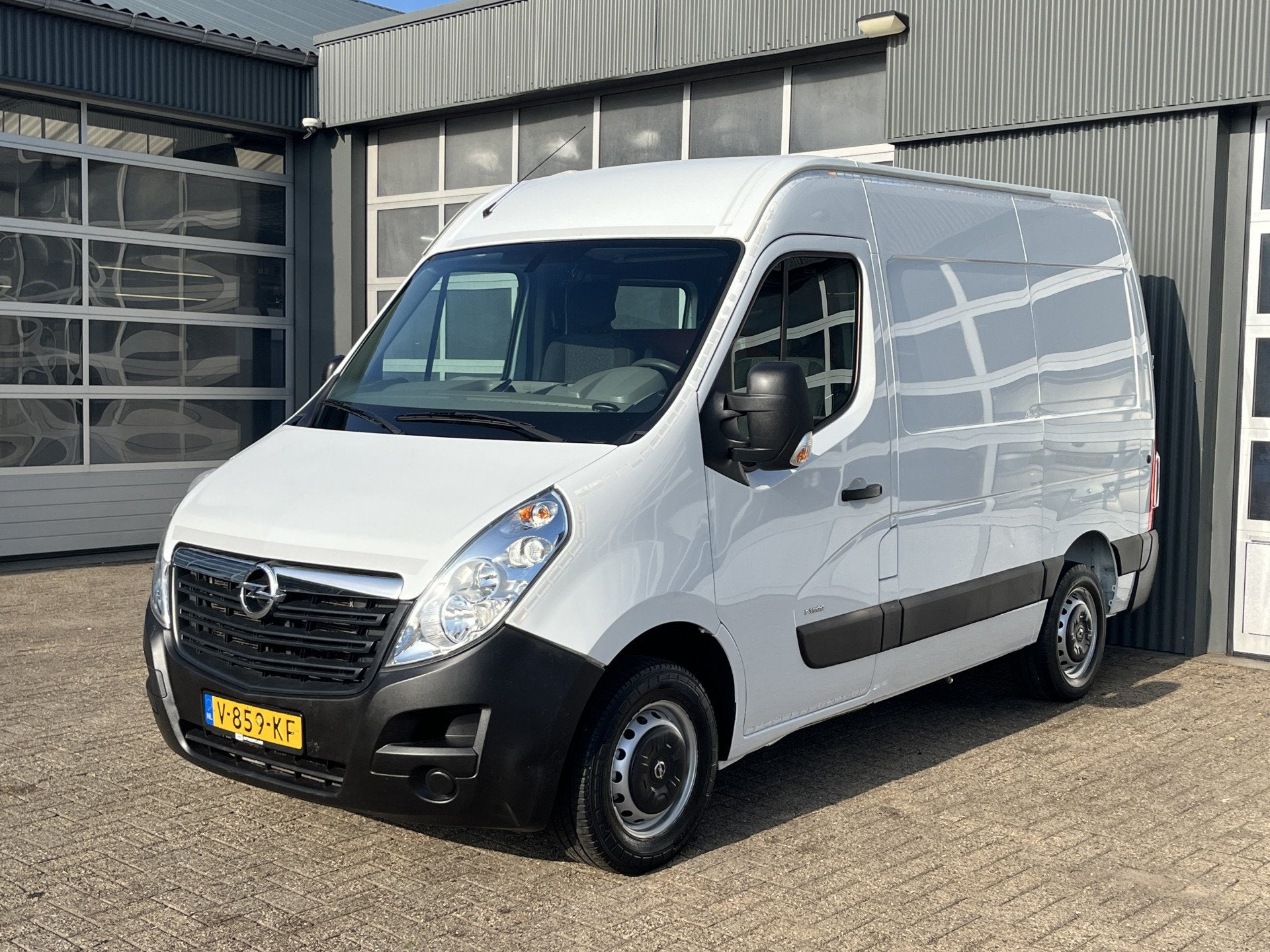 Opel Movano 2.3 CDTI BiTurbo L1H2 Airco Cruise controle Kast, Stof, Gebruikt, 4 cilinders, 2 stoelen