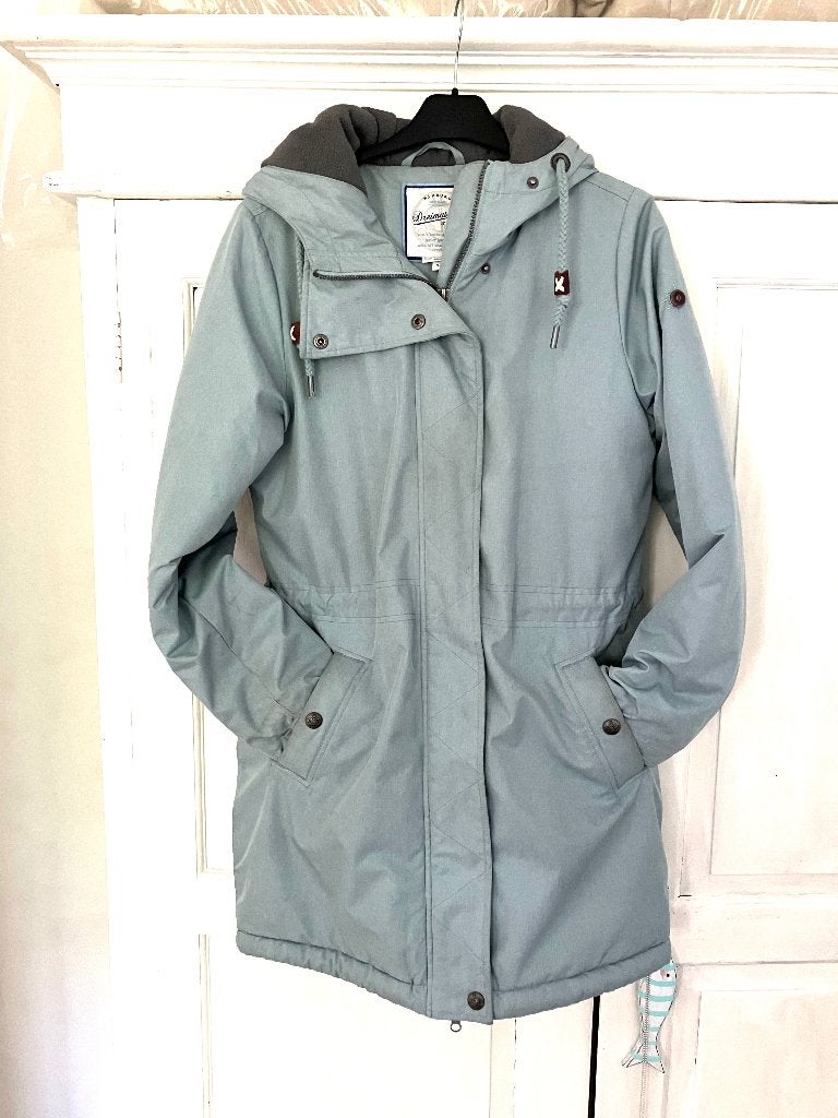 Winterjas dames Dreimaster maat S, Dreimaster, Blauw, Ophalen of Verzenden, Zo goed als nieuw