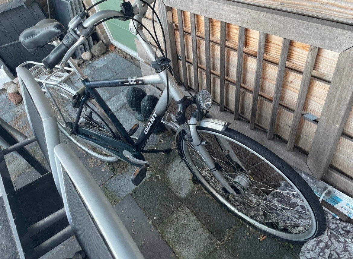 Giant Metro 2 herenfiets 28 inch - Gebruikt, Ophalen, Gebruikt, Velgrem, Versnellingen