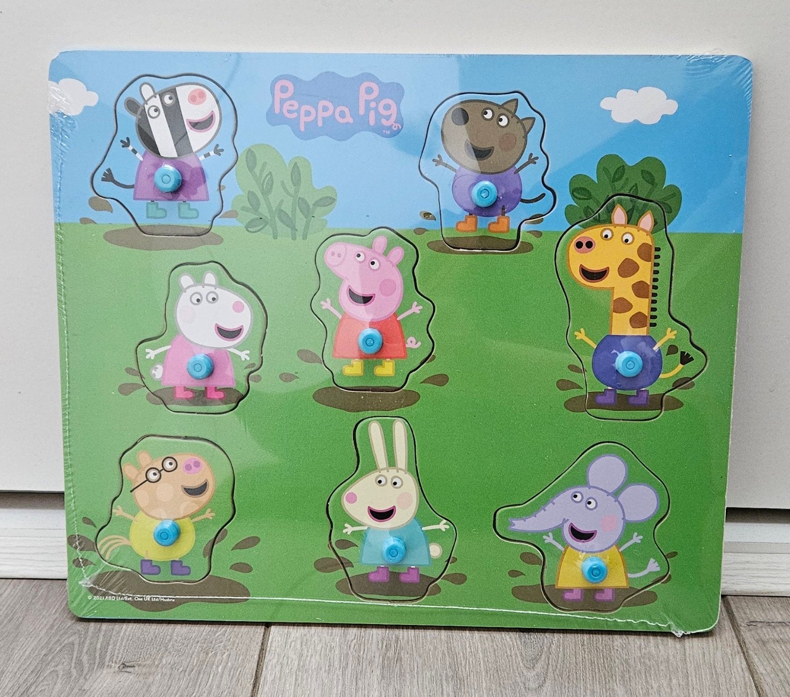 Peppa Pig puzzel nieuw!, Nieuw, Ophalen of Verzenden, Van hout, Minder dan 10 stukjes