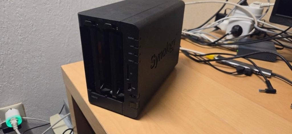 Synology DS213 met 2x 2tb schijf 767866, Computers en Software, NAS, Ophalen, Nieuw