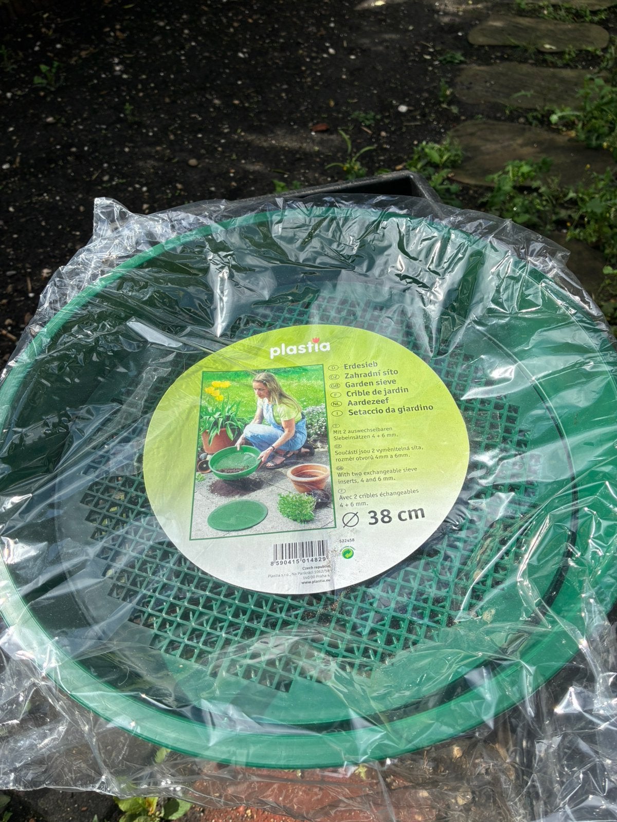 Tuin-aarde zeef NIEUW, Ophalen of Verzenden, Nieuw, Minder dan 10 meter
