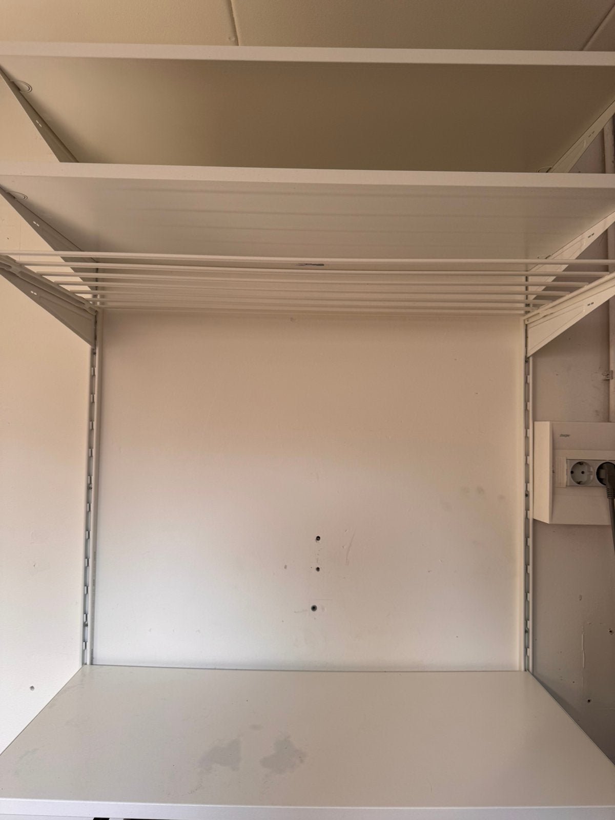 Ikea wandplanken, Ophalen, Gebruikt