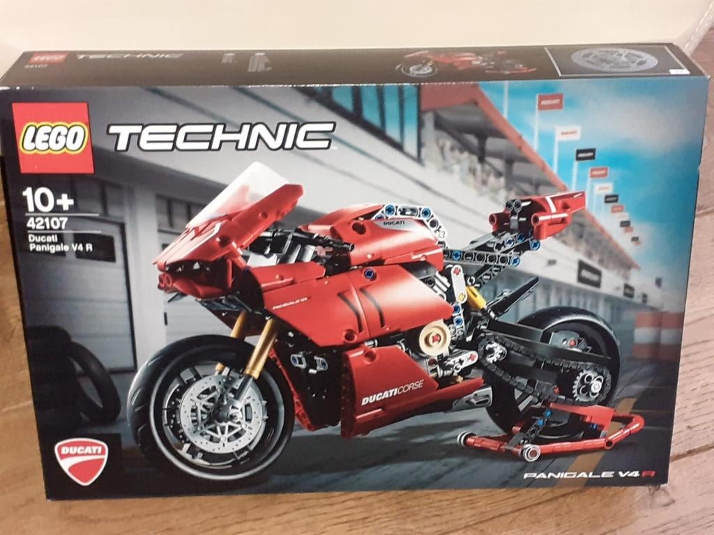 Lego Ducati Panigale V4 R (42107, nieuw), Ophalen, Nieuw, Complete set, Lego