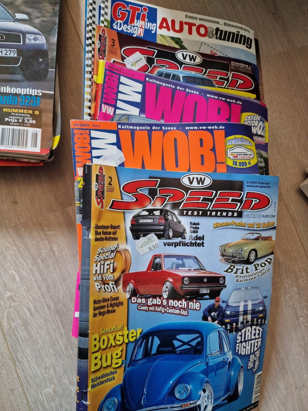 VW magazines tuning gti vw speed wob, Ophalen of Verzenden