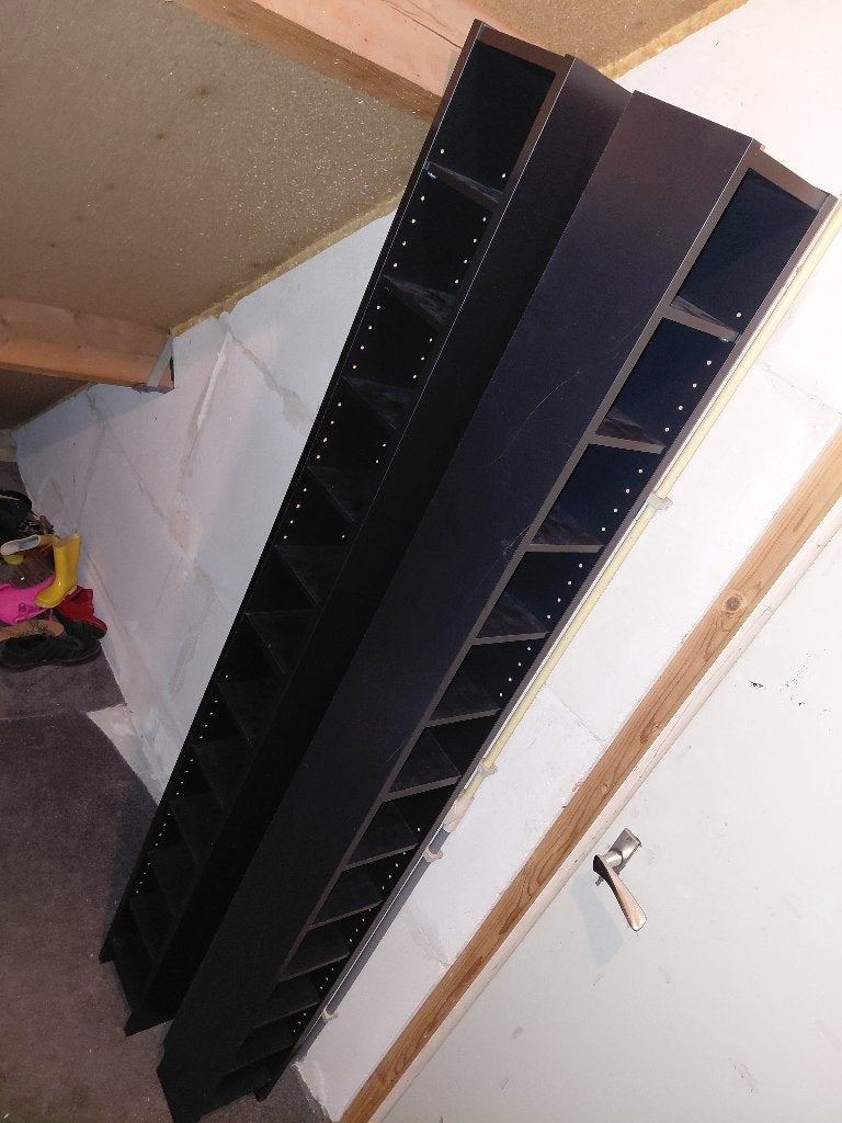 Ikea CD/DVD kast 3 voor 10euro, Ophalen, Gebruikt, Hout, Cd's of Dvd's