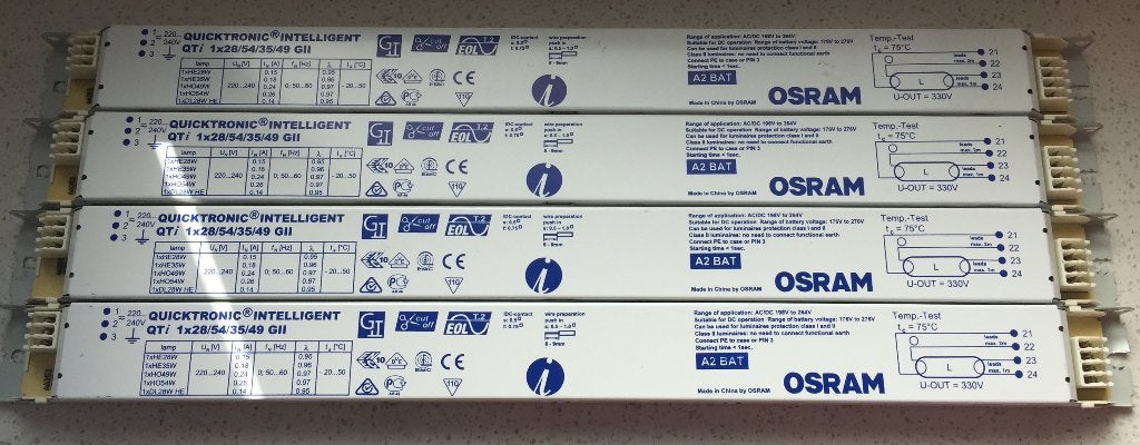 OSRAM QUICKTRONIC INTELLIGENT QT-I 1x28/54/35/49 GII, Ophalen of Verzenden, Gebruikt, Overige merken, Overige typen