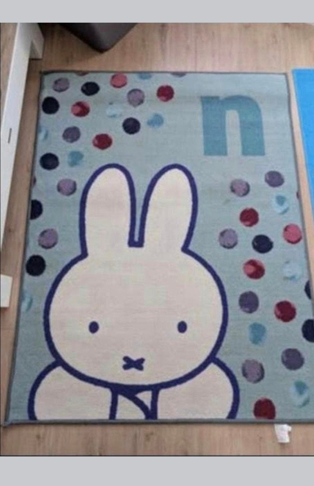 Miffy vloerkleed voor kinderkamer, Ophalen, Gebruikt, Paars, Kinderkamer, Miffy, Speels