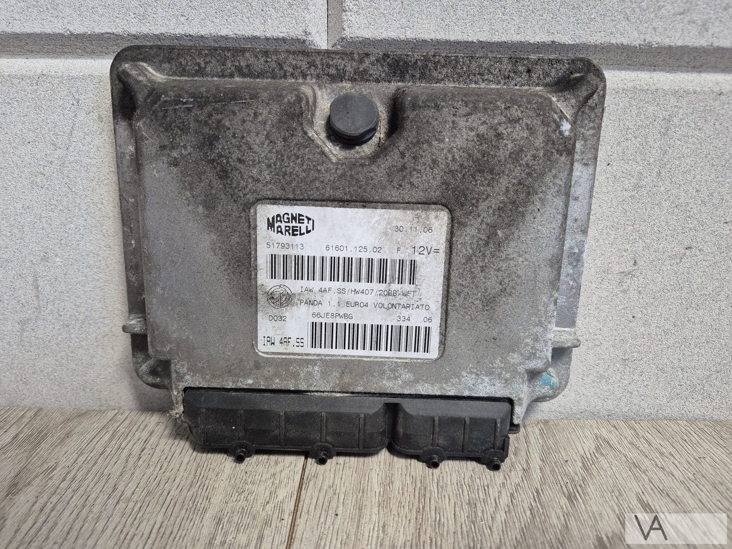 Fiat Panda 2003 -2012 ecu motorcomputer 1.1 benzine 51793113, Gebruikt, -, -, Ophalen of Verzenden