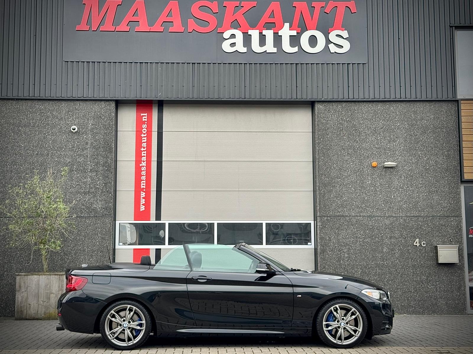 BMW 2-Serie M240i Cabrio / Xdrive / High Executive / Carplay, Auto's, Automatische klimaatregeling, Gebruikt, Cabriolet, Leder