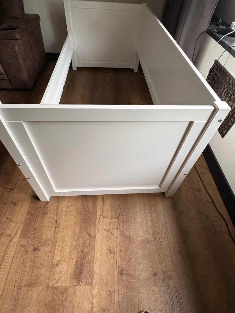 Peuterbed, Ophalen, Gebruikt, 70 tot 85 cm, 140 tot 160 cm