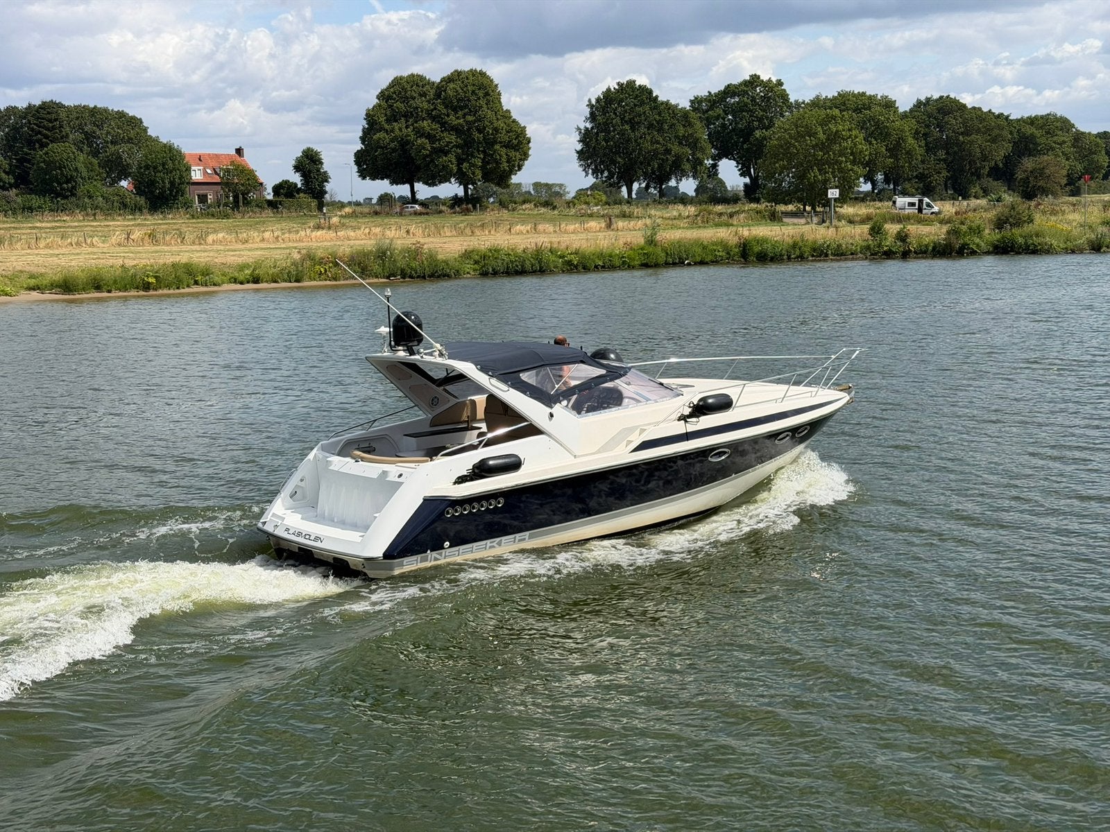 Sunseeker portofino 34 | 2x 200pk volvo penta diesel |, Watersport en Boten, Overige merken, Gebruikt, 11 m, Binnenboordmotor