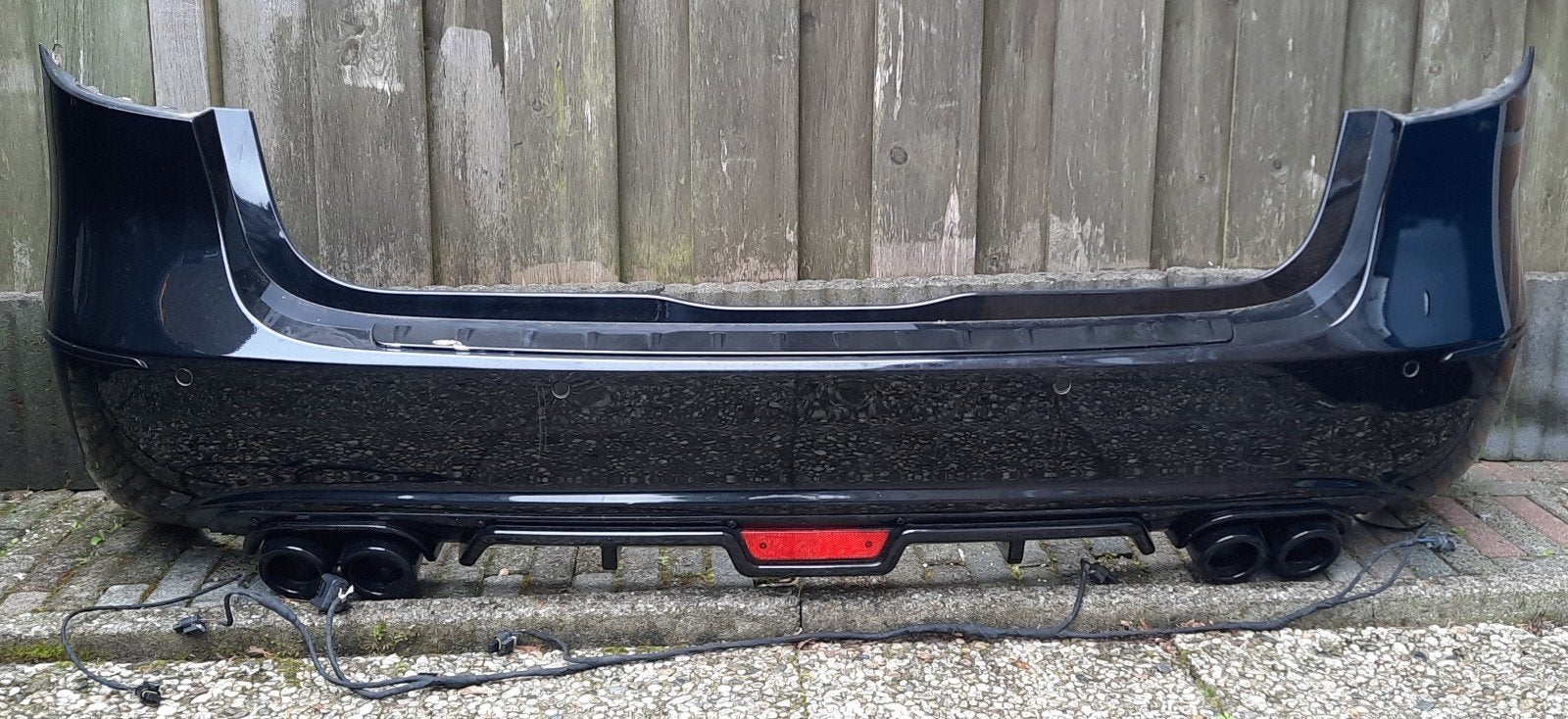 Mercedes B klasse W246 achterbumper met diffuser sensoren, Auto-onderdelen, Ophalen, Gebruikt, Mercedes-Benz, Achter