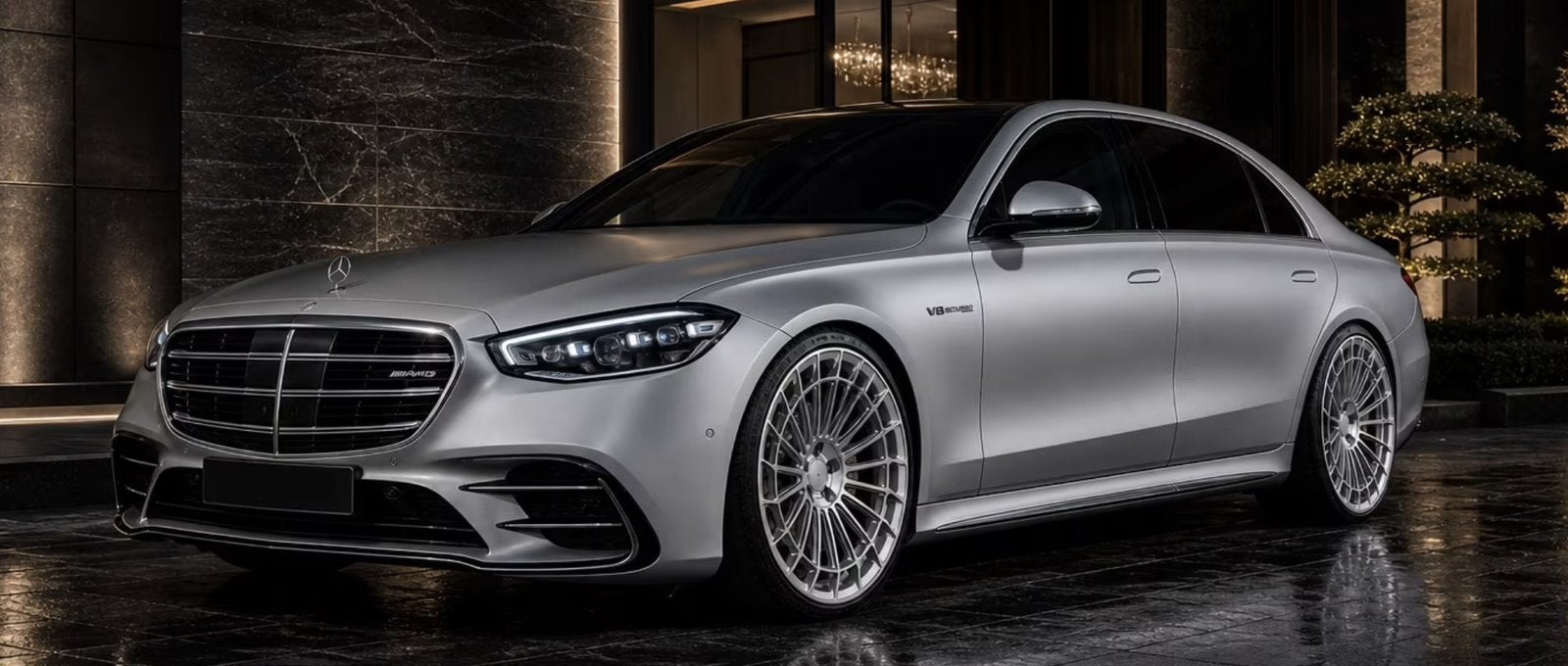NIEUW 22 inch velgen voor Mercedes W222, W223, C217, Auto-onderdelen, Banden en Velgen, Velg(en), Verzenden, Nieuw, Overige maten