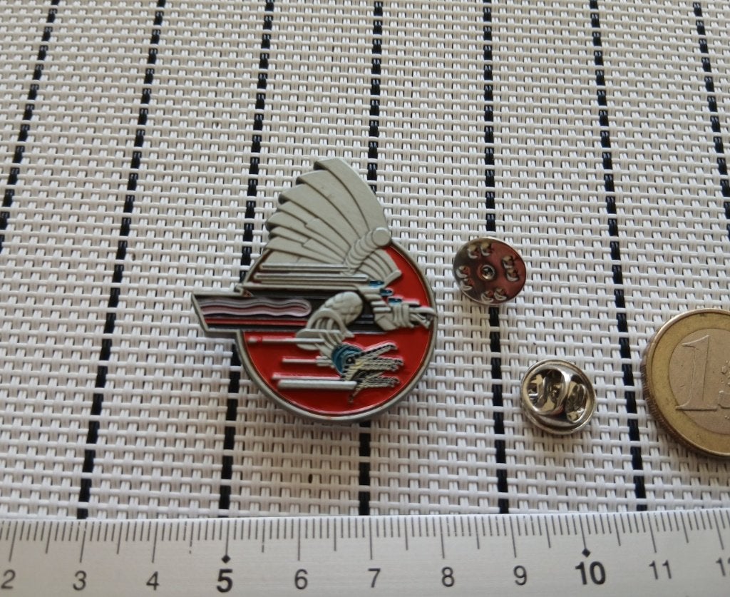 Judas Priest  leuke Screaming for Vengeance pin badge speld, Verzenden, Nieuw, Overige typen