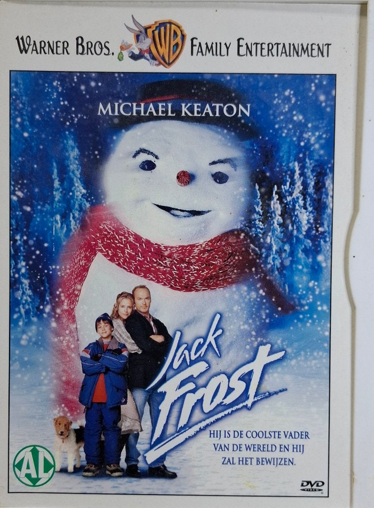 Jack Frost (DVD) - Warner Bros. Familie Film, Cd's en Dvd's, Alle leeftijden, Nederlands, Ophalen of Verzenden, Zo goed als nieuw