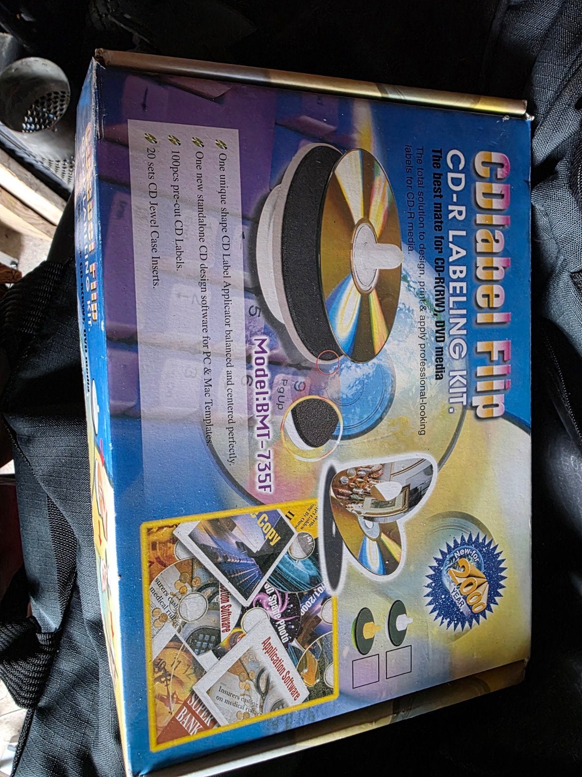 CDlabel Flip CD-R Labeling Kit - Nieuw, Computers en Software, Ophalen of Verzenden, Nieuw, Overige typen, CDlabel Flip