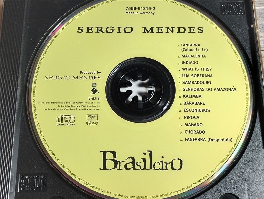 Sergio Mendes - Brasileiro, Ophalen of Verzenden, Zo goed als nieuw