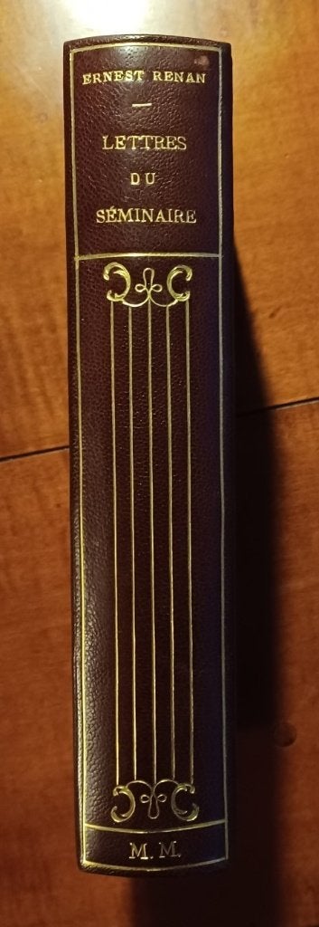 Ernest Renan - Lettres du séminaire, Ophalen of Verzenden, Gelezen