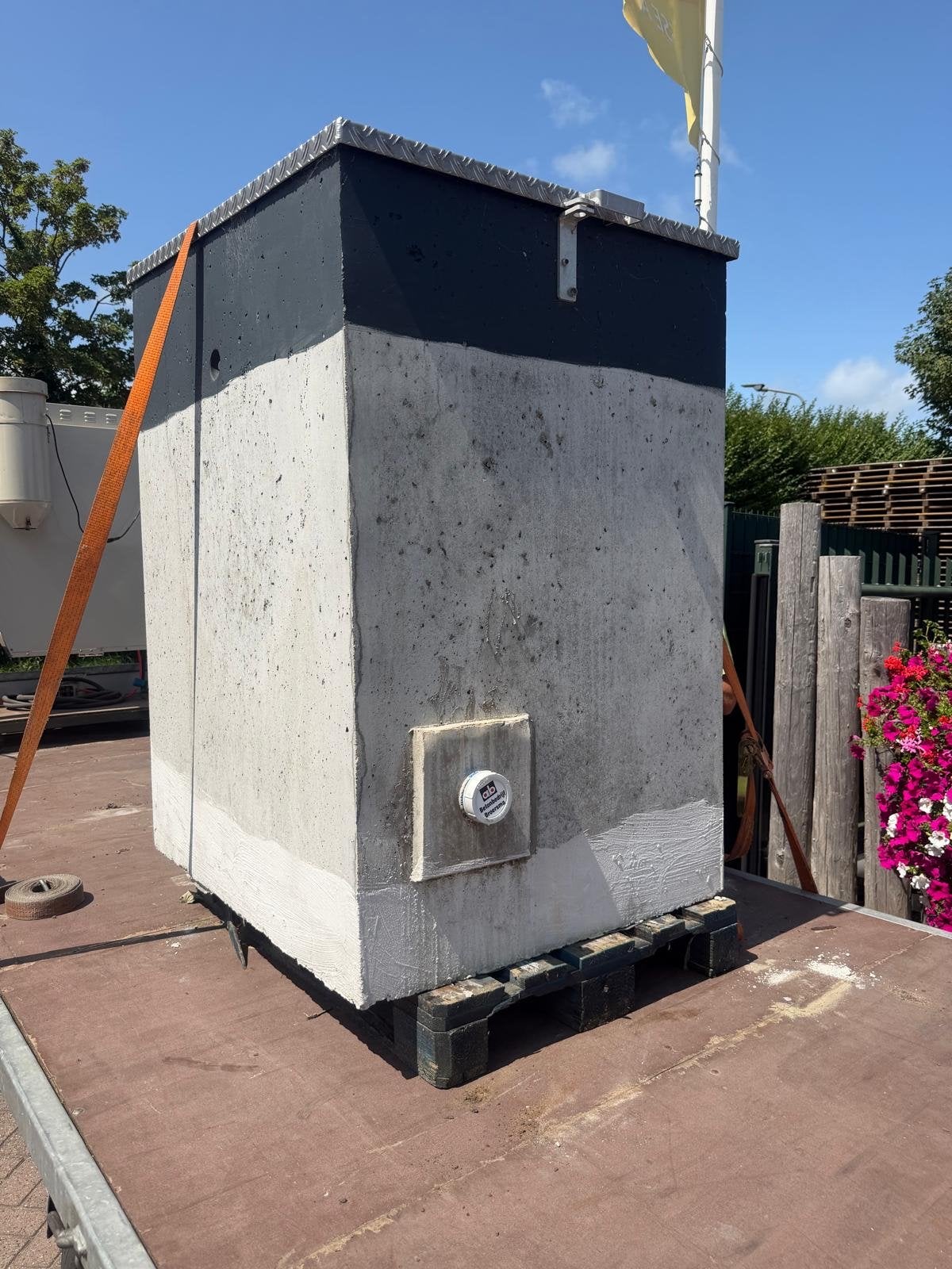 Nieuwe Waterput voor meteropstelling (1.16x0.91x1.50m diep), Ophalen, Nieuw