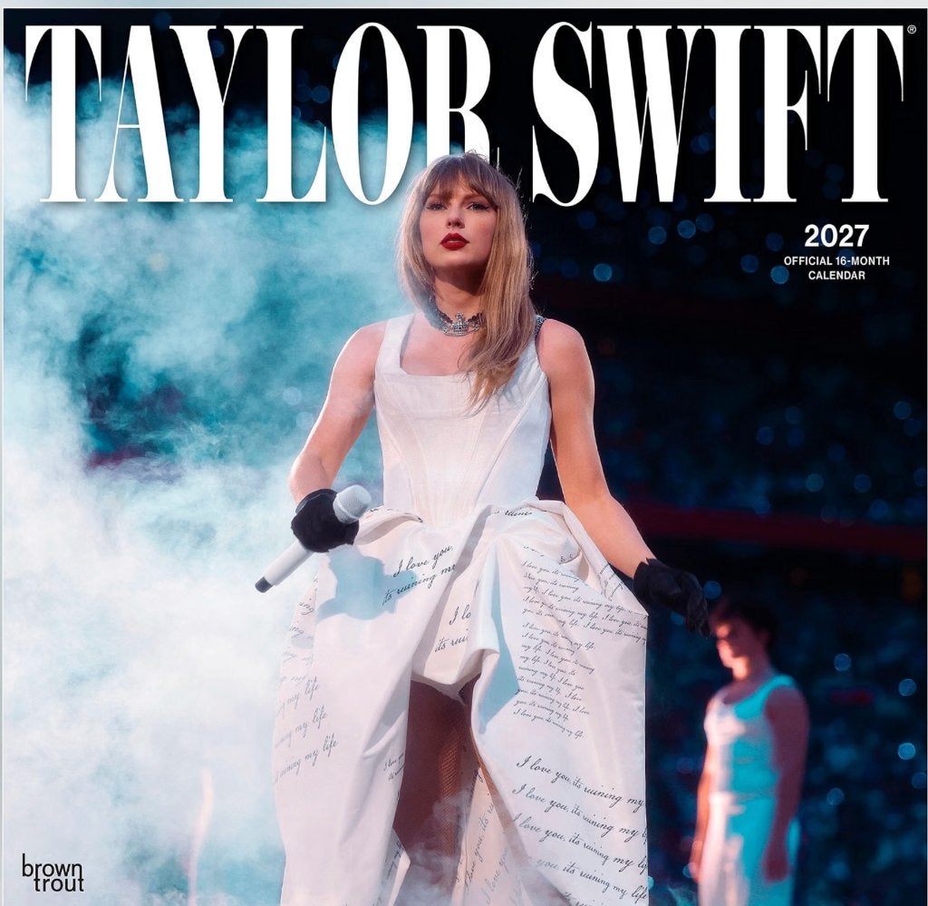 Taylor Swift Officiële 2027 Vierkante Wandkalender, Verzenden, Maandkalender, Nieuw
