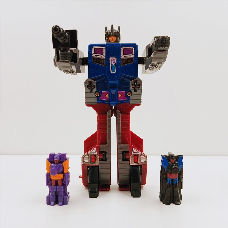 Transformers G1 Targetmasters Quake V1 Hasbro 1988, Verzamelen, Transformers, Zo goed als nieuw, G1, Ophalen of Verzenden