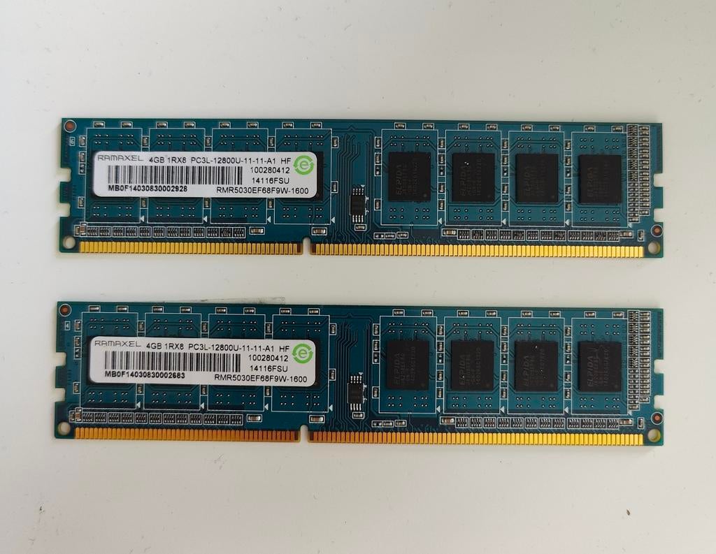 ramaxel 4gb RAM, Ophalen, DDR3, Zo goed als nieuw, Laptop
