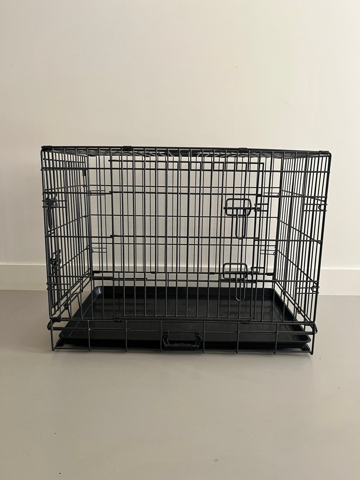 Honden bench zwart 76x48x58 cm plus zwarte Adori hoes, Ophalen of Verzenden, Zo goed als nieuw