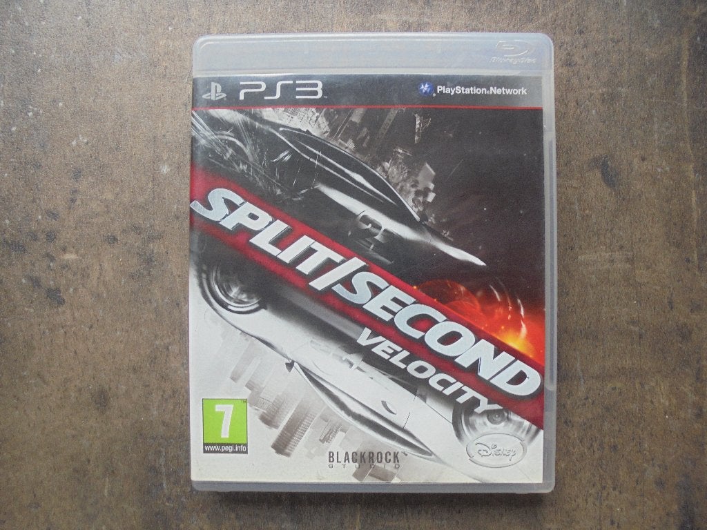 Split Second Velocity voor PS3 (zie foto's) II, Gebruikt, 1 speler, Racen en Vliegen, Ophalen of Verzenden