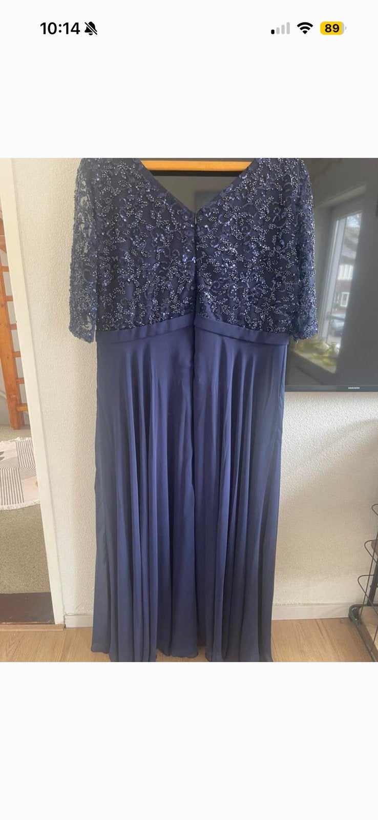 Juruk, Kleding | Dames, Gelegenheidskleding, Galajurk, Blauw, Maat 46/48 (XL) of groter, Ophalen of Verzenden
