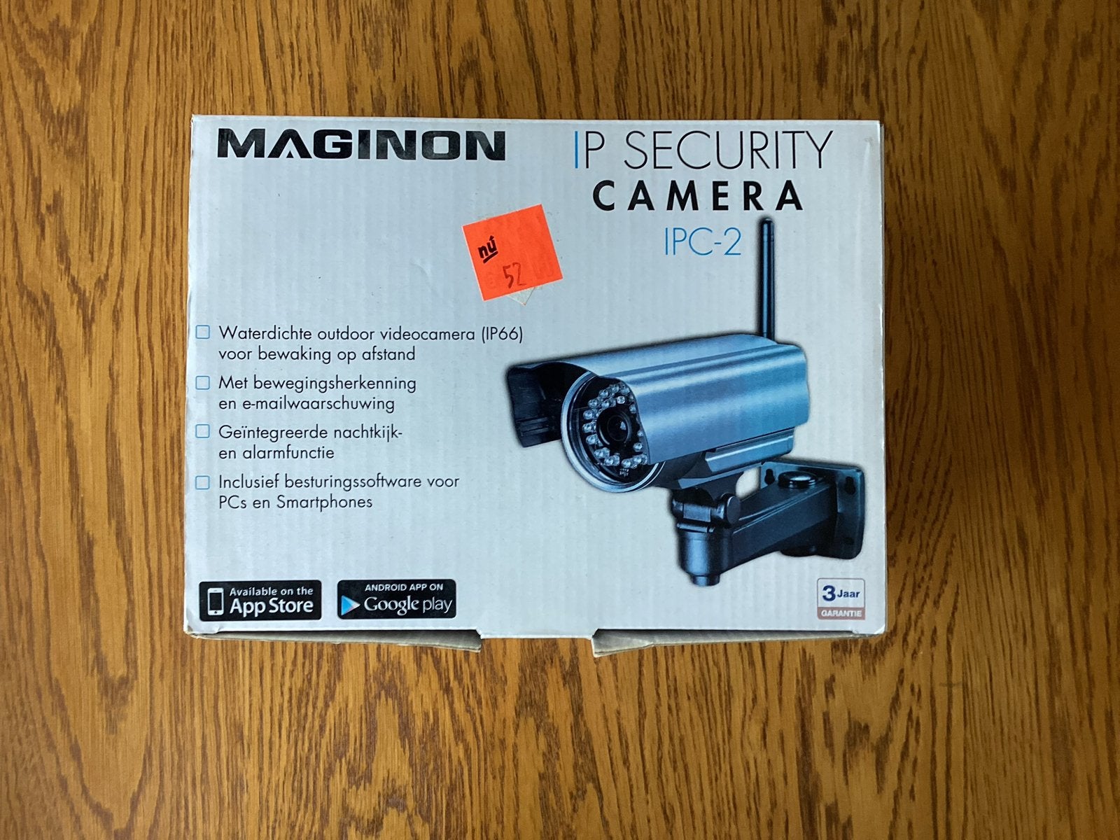 Maginon IP Security Camera IPC-2 - gebruikt, Ophalen of Verzenden, Zo goed als nieuw, Buitencamera