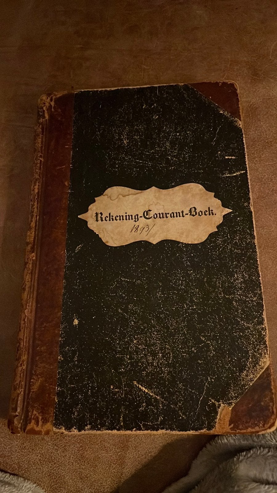 Uniek Handgeschreven Maritiem Rekening-Courantboek 1893, Ophalen of Verzenden