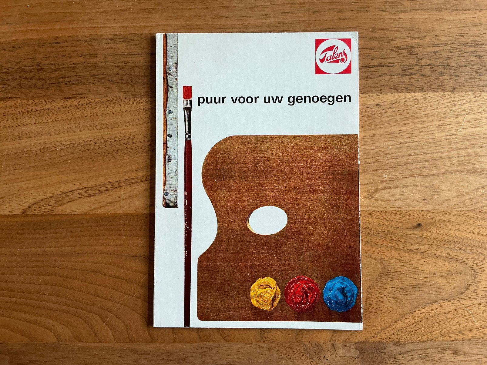 Reclameboekje - Talens - Puur voor uw genoegen, Ophalen of Verzenden, Zo goed als nieuw