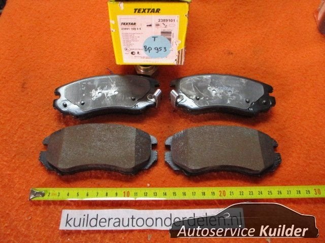 Remblokken voorzijde Hyundai Coupe II Tuscon JM Kia Sportage, -, Hyundai, -, Nieuw