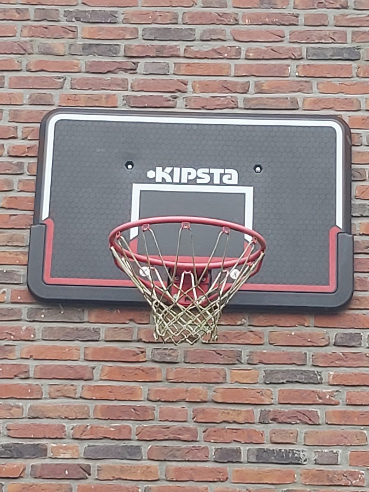 Kipsta basketbalbord met ring en net, Sport en Fitness, Ophalen, Zo goed als nieuw, Ring, Bord of Paal