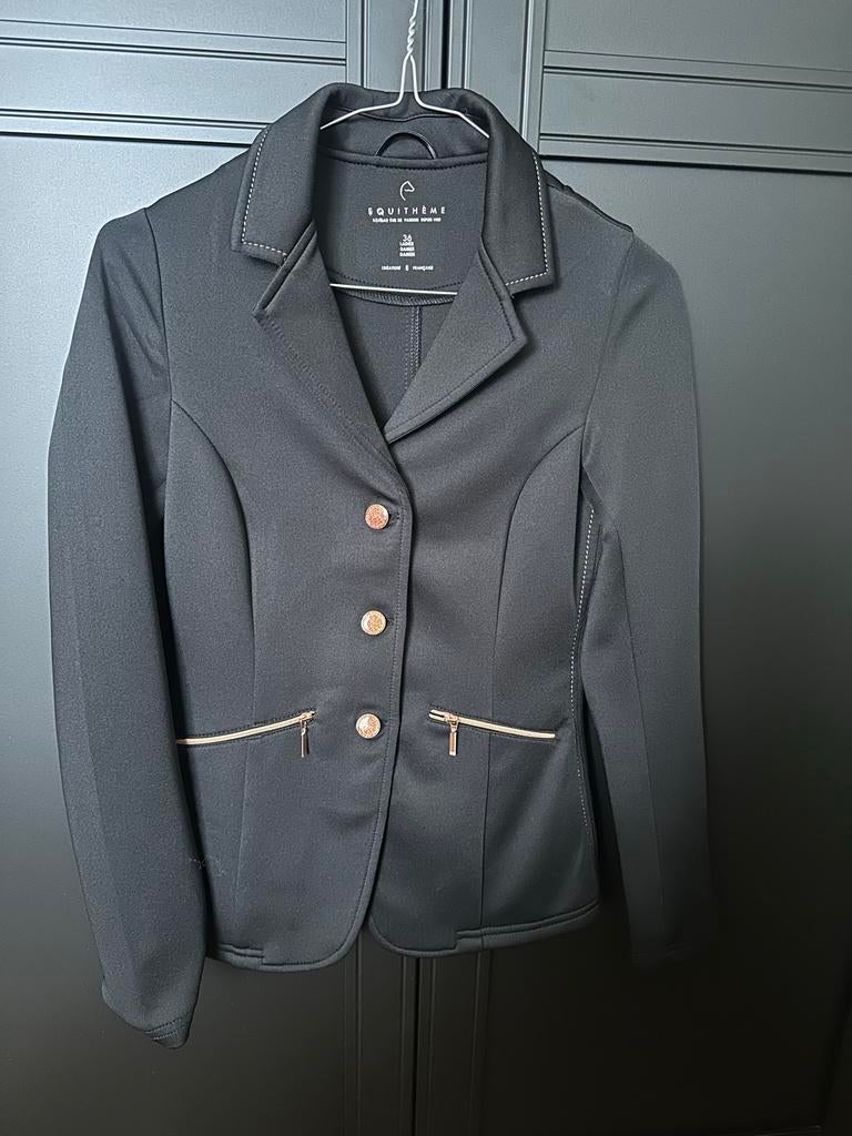 Equithème wedstrijdjasje maat 36, Ophalen of Verzenden, Zo goed als nieuw, Dressuur, Bovenkleding