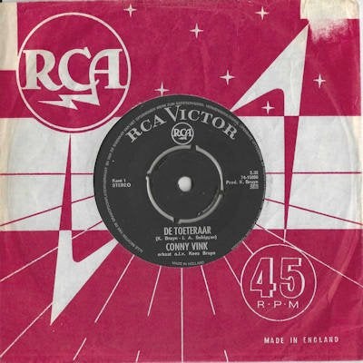 CONNY VINK  1969  GEWELDIGE NEDERBIET !! V514, Cd's en Dvd's, Vinyl Singles, Ophalen of Verzenden, Gebruikt, 7 inch, Pop