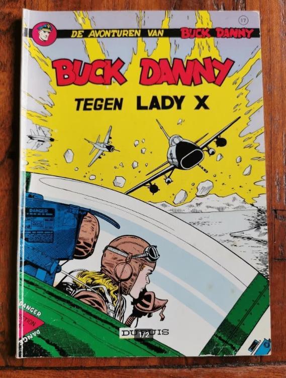 Buck Danny tegen Lady X. De avonturen van Buck Danny., Jean-Michel Charlier, Victor Hubinon, Eén stripboek, Ophalen of Verzenden