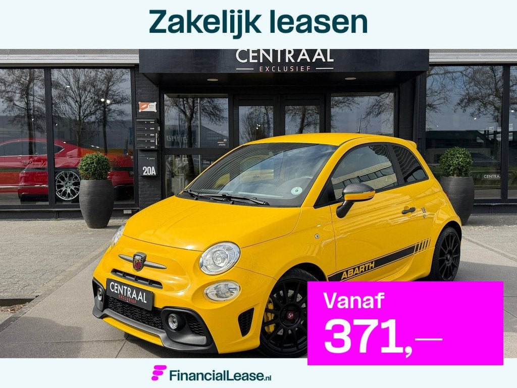 Abarth 595 500 1.4 T-Jet Abarth Competizione Sabelt|180PK|Na, Voorwielaandrijving, Gebruikt, Zwart, 4 cilinders