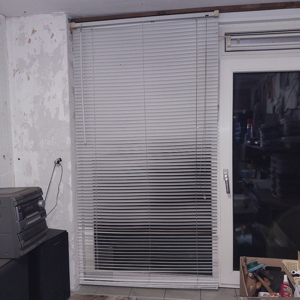 Luxaflex wit, Ophalen, Gebruikt, Wit, 50 tot 100 cm