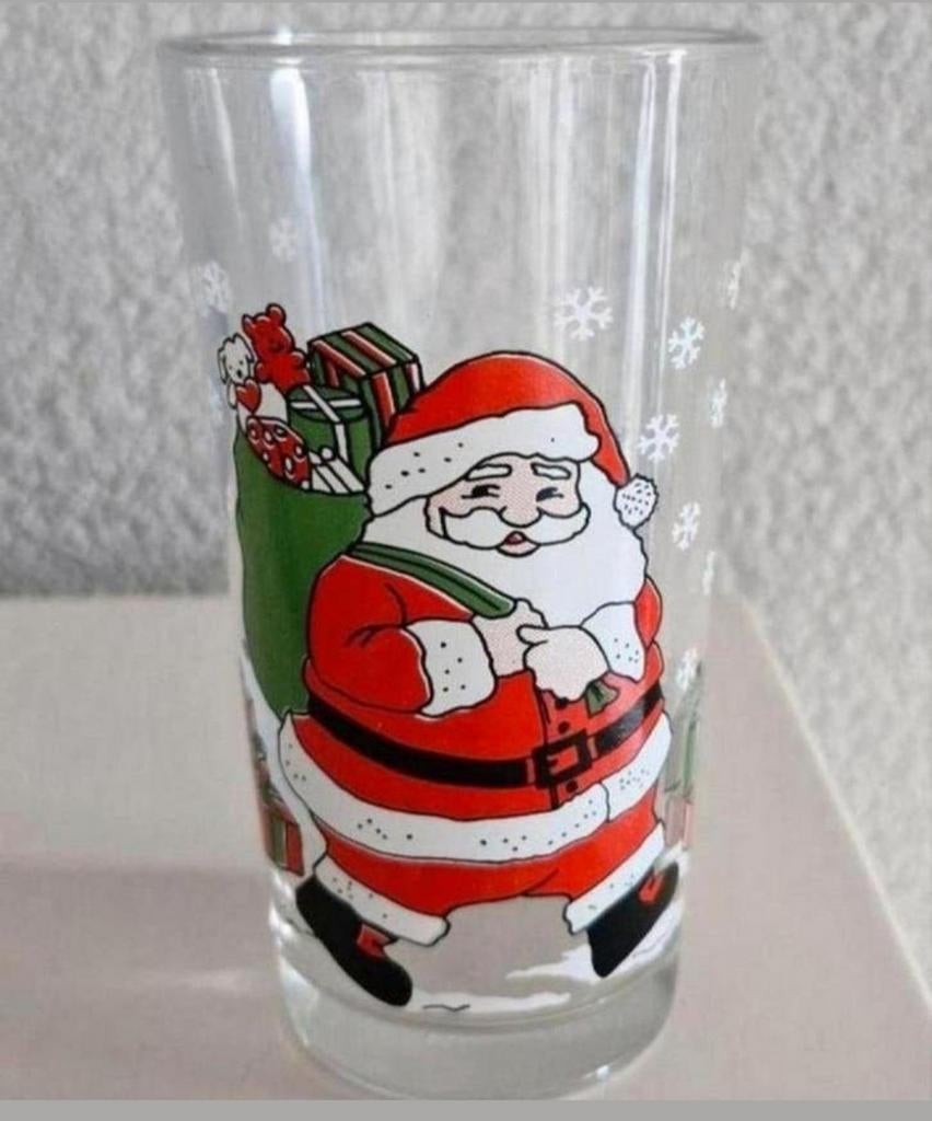 Glas Cerve Kerst, Verzamelen, Glas en Borrelglaasjes, Ophalen of Verzenden, Zo goed als nieuw
