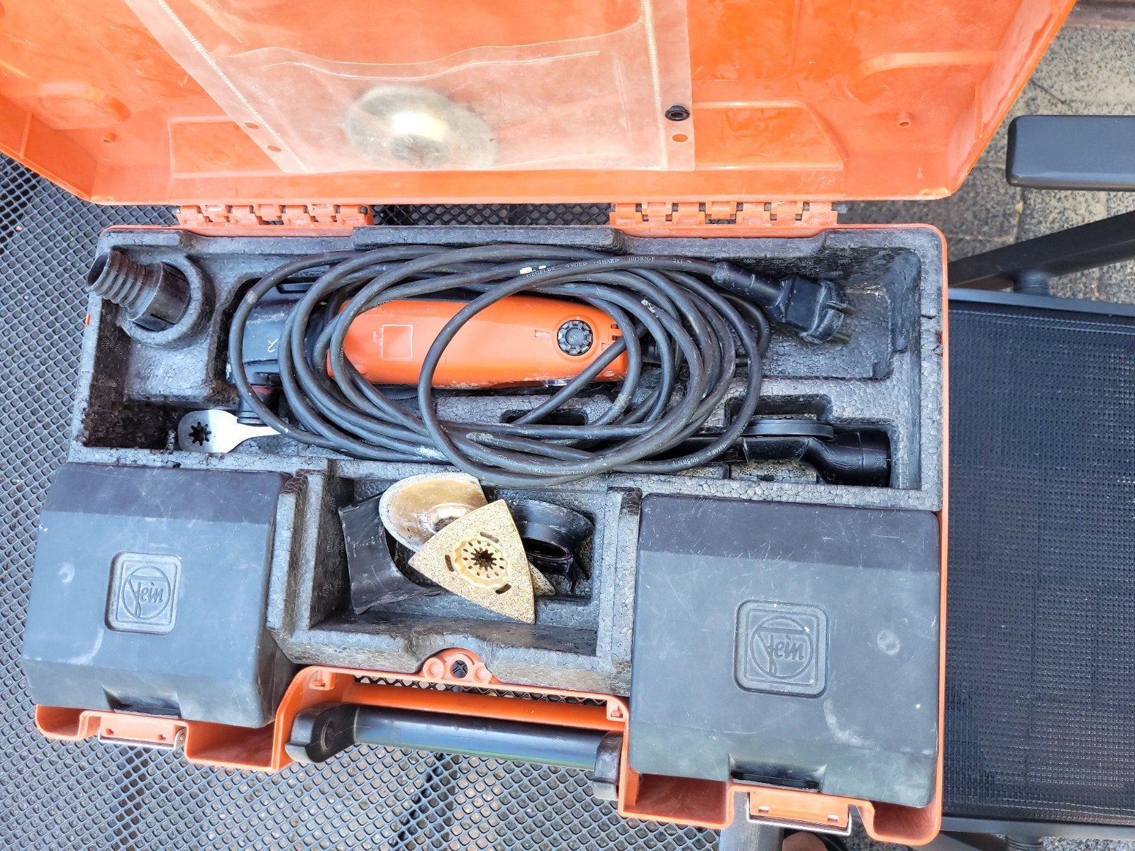 Fein Multimaster FMM 250 Q Multitool met accessoires, Verzenden, Gebruikt, Multitool, Overige merken