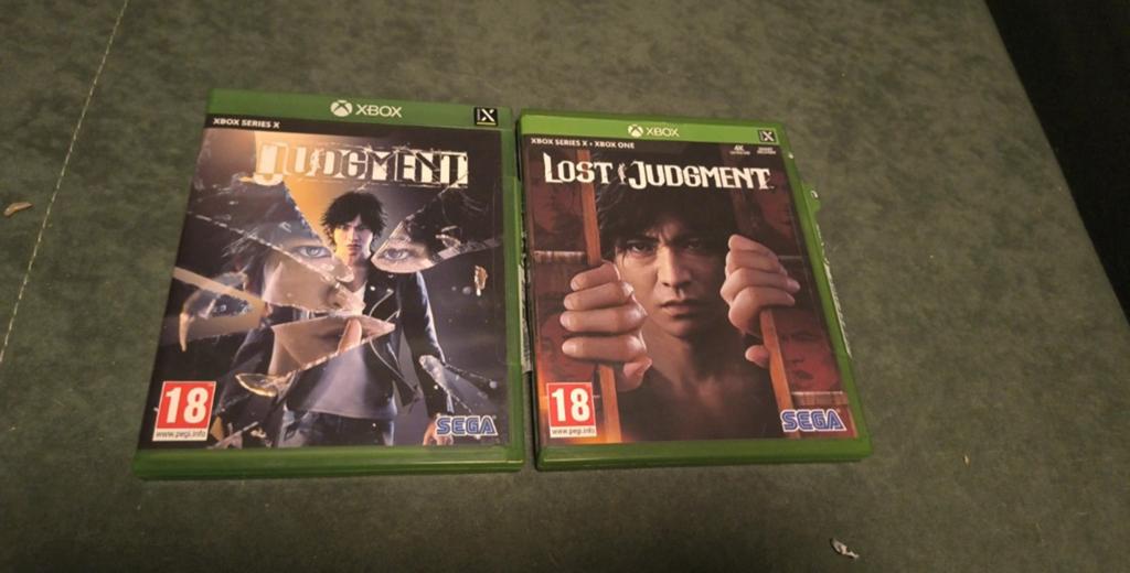 Judgment & Lost Judgment Xbox Series X/Xbox One Games, Ophalen of Verzenden, Zo goed als nieuw