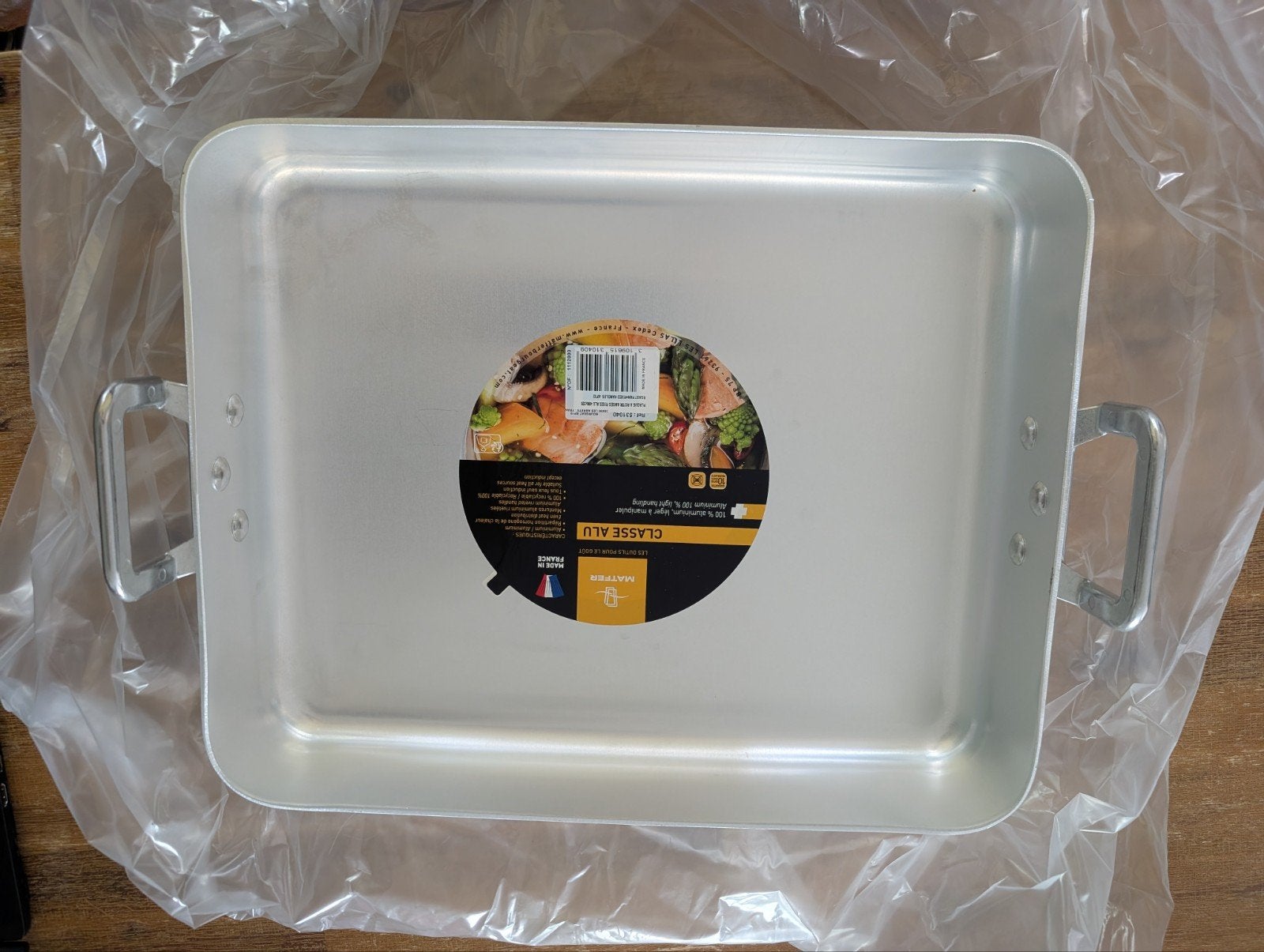 Braadslede - Nieuw, Aluminium, Huis en Inrichting, Keuken | Potten en Pannen, Ophalen of Verzenden, Nieuw, Koekenpan of Braadpan