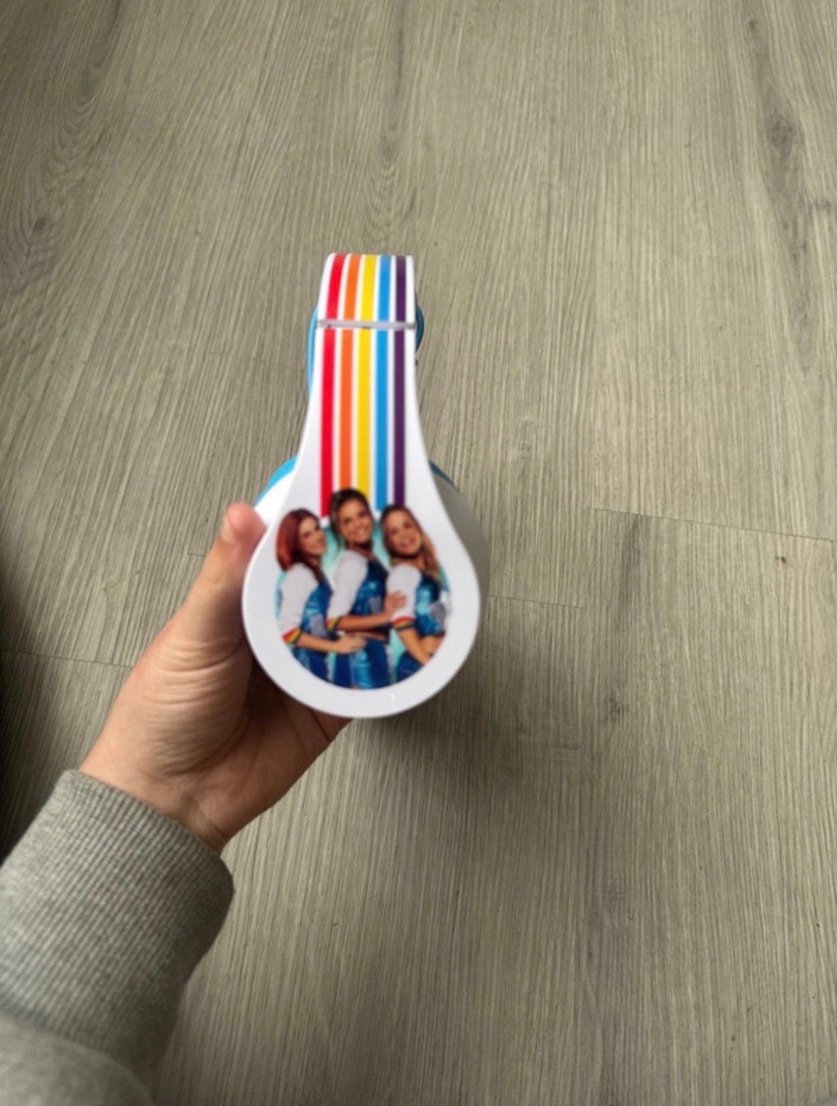 K3 Koptelefoon met regenboog en afbeeldingen, Meerkleurig, Over-ear, Ophalen, Overige merken