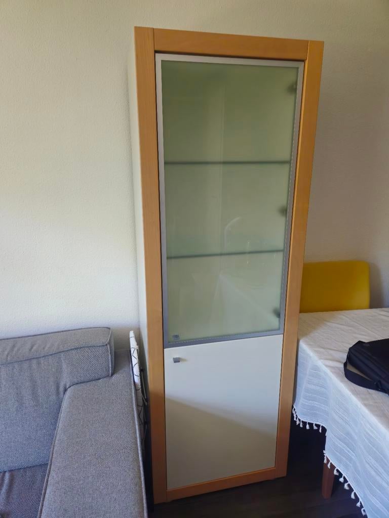 Glass display cabinet / storage cabinet own transport requir, Ophalen, 50 tot 100 cm, Zo goed als nieuw, Minder dan 100 cm