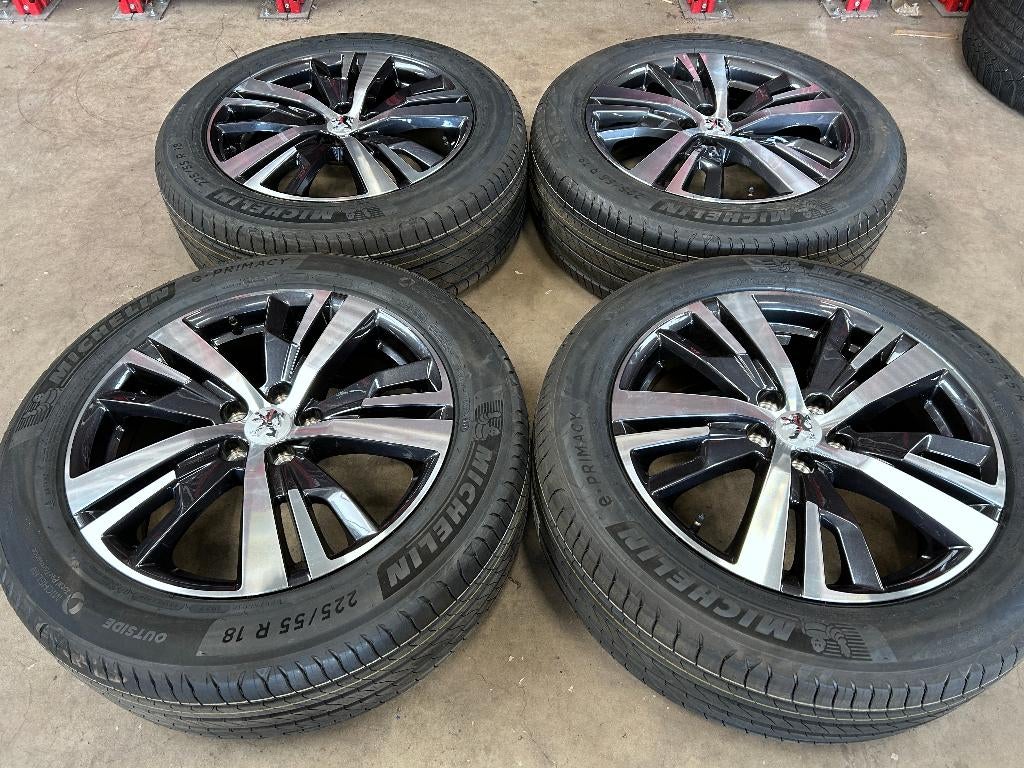 18 inch Detroit velgen + zomerbanden Peugeot 3008 5008, 18 inch, Velg(en), Nieuw, Ophalen of Verzenden